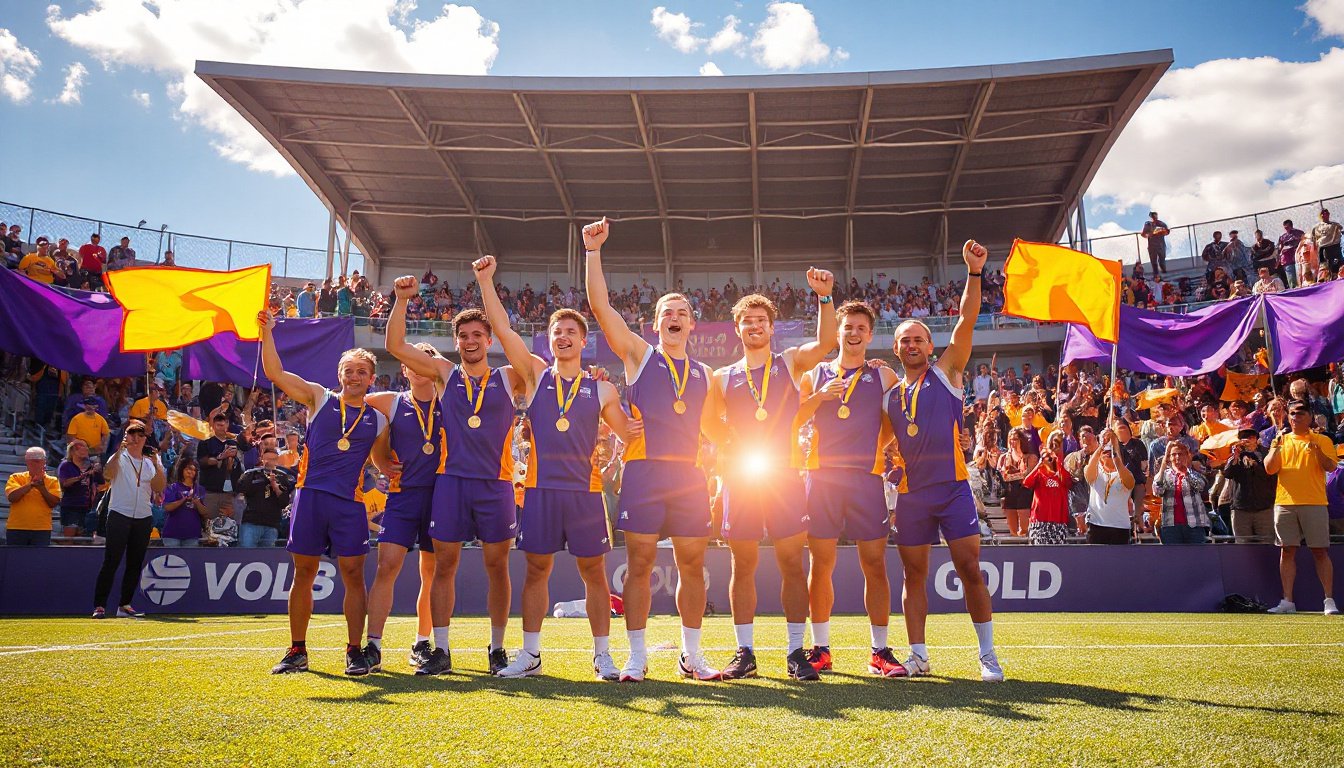 Purple Eagles Dominate, Claim 17 Golds on Senior Day!