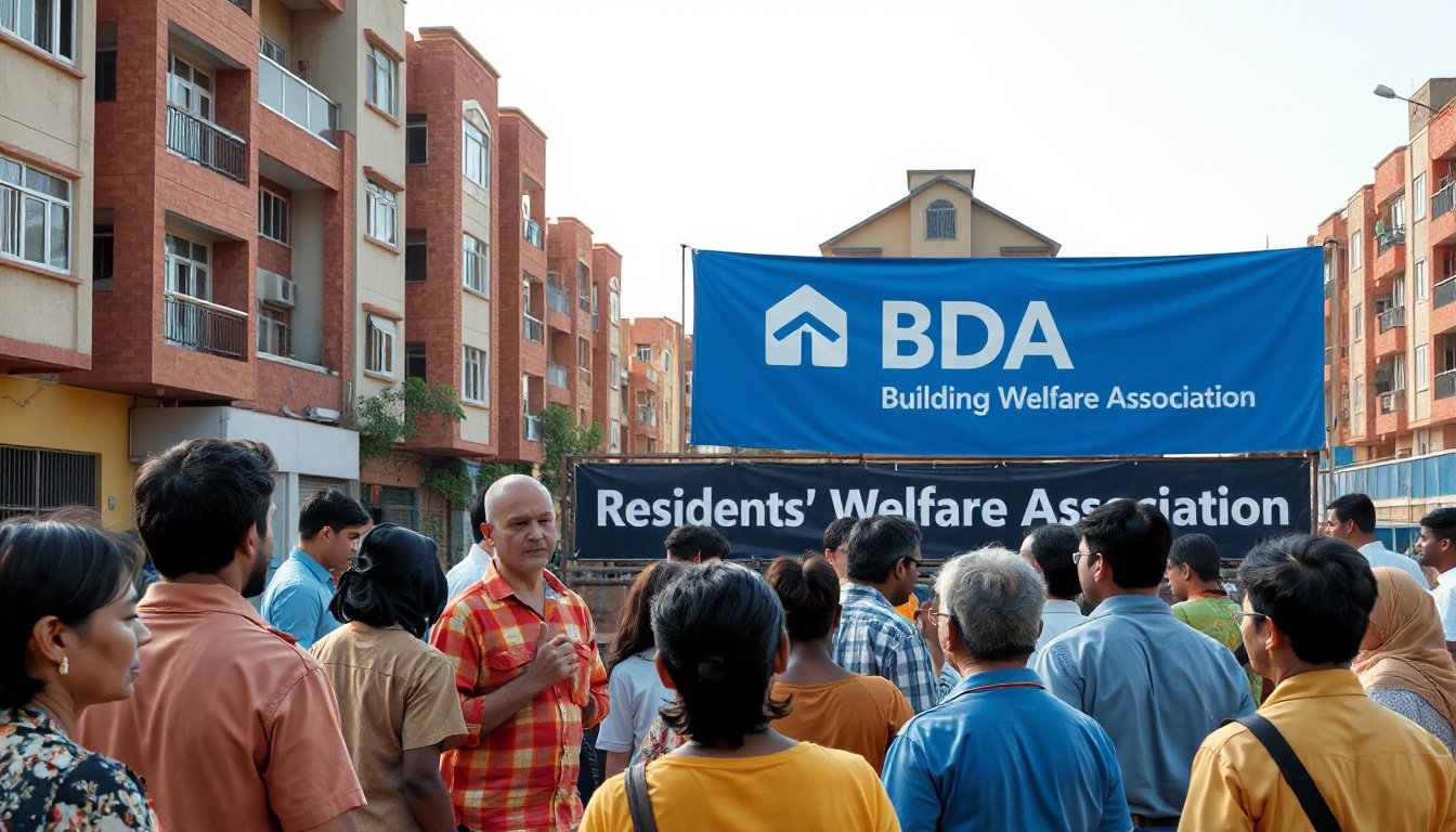 Residents Face Confusion as BDA Demands Quick RWA Formation