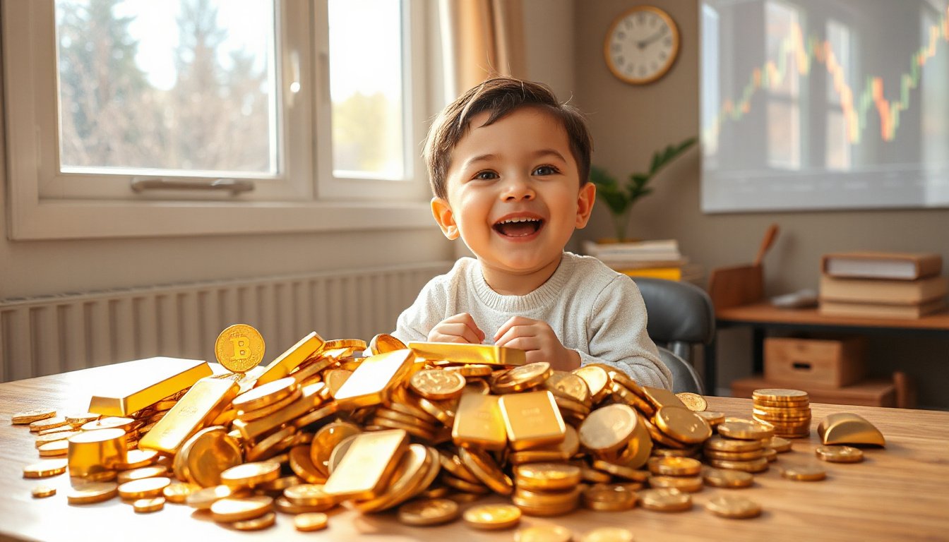 10-Year-Old Gold Investor Thrives Amid Skyrocketing Prices