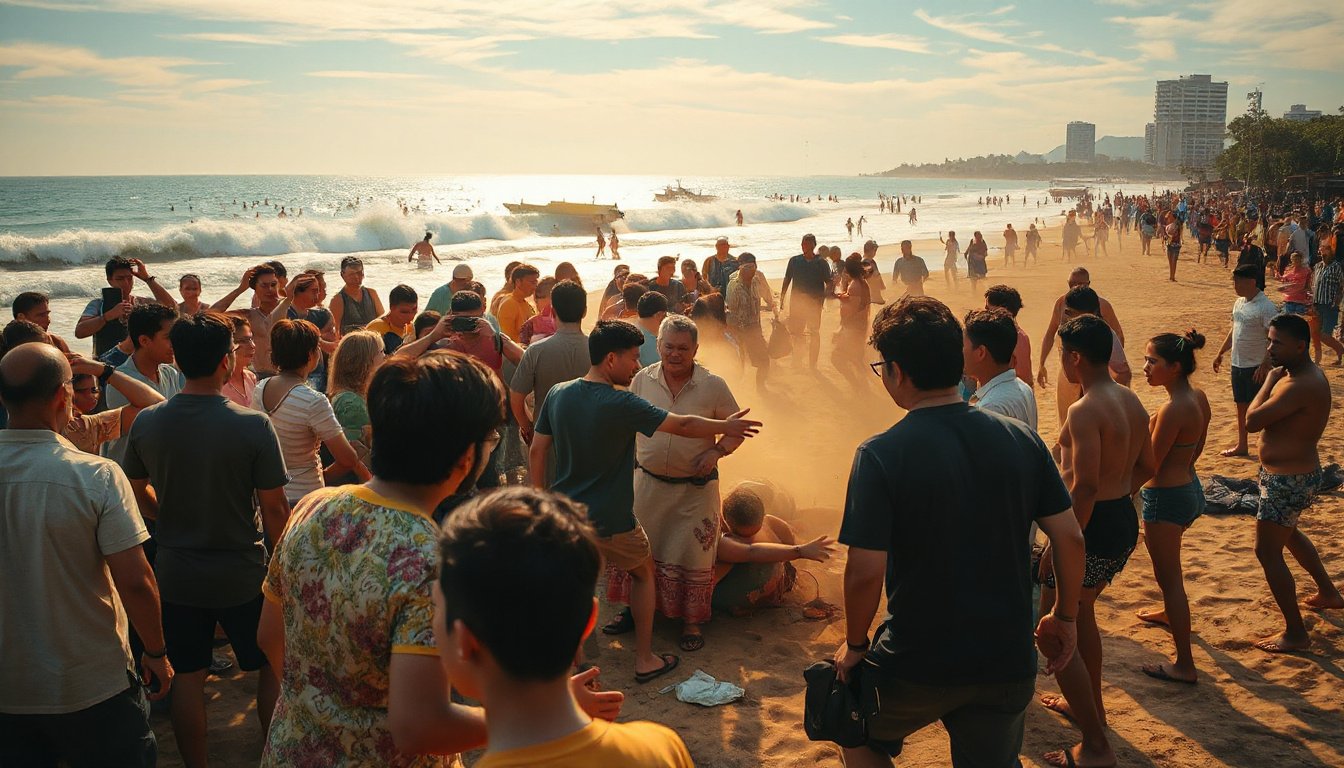 Cảnh báo bạo lực tại Gold Coast Nha Trang: Đánh nhau gây chú ý