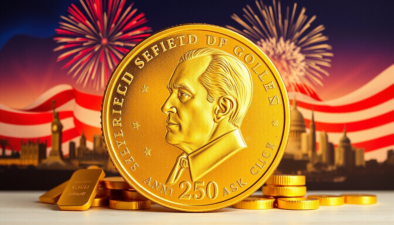 Controversy Erupts Over Proposed Gold Coin Featuring Trump's Image for America's 250th Anniversary