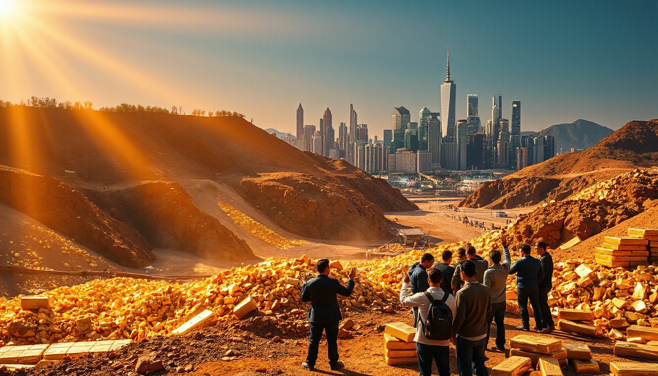 Gold Output Rises as Investment Demand Soars in 2025