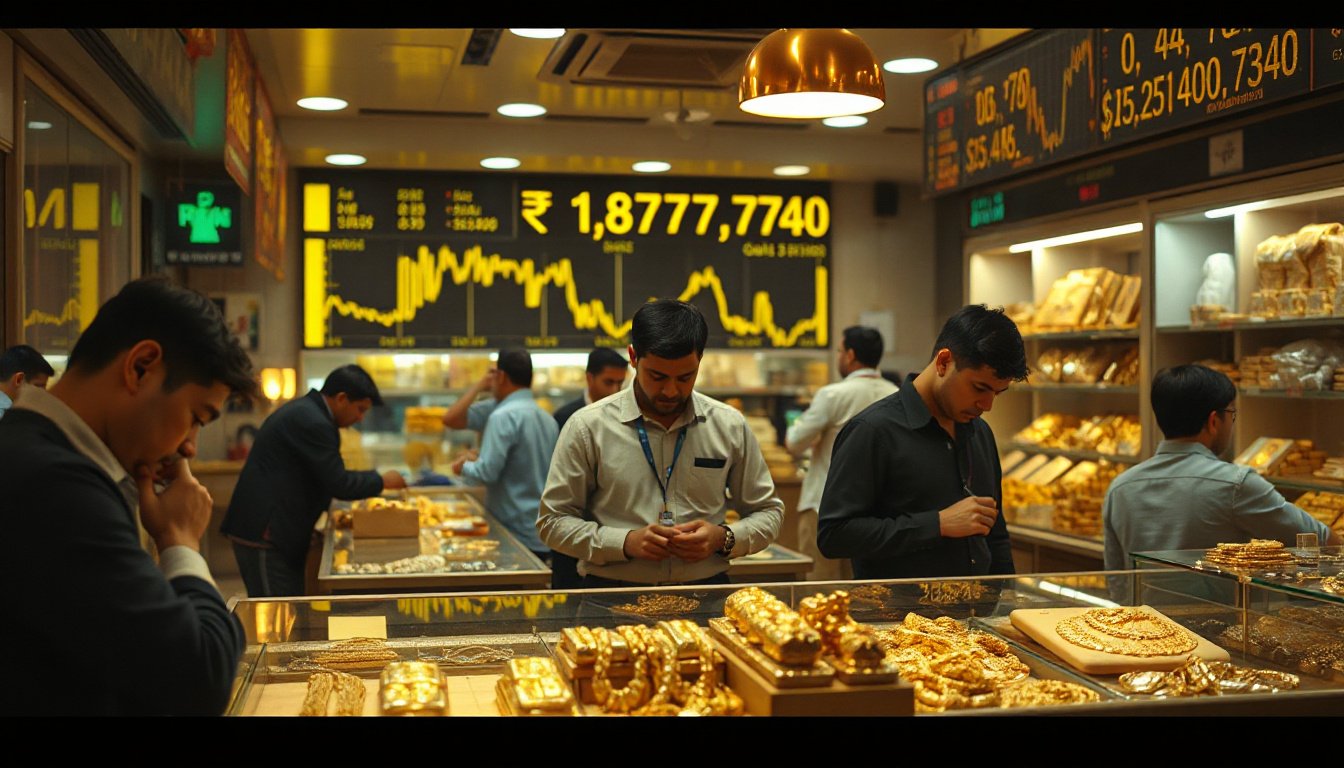 Gold Prices Dip to ₹1,57,740 Amid Silver Decline