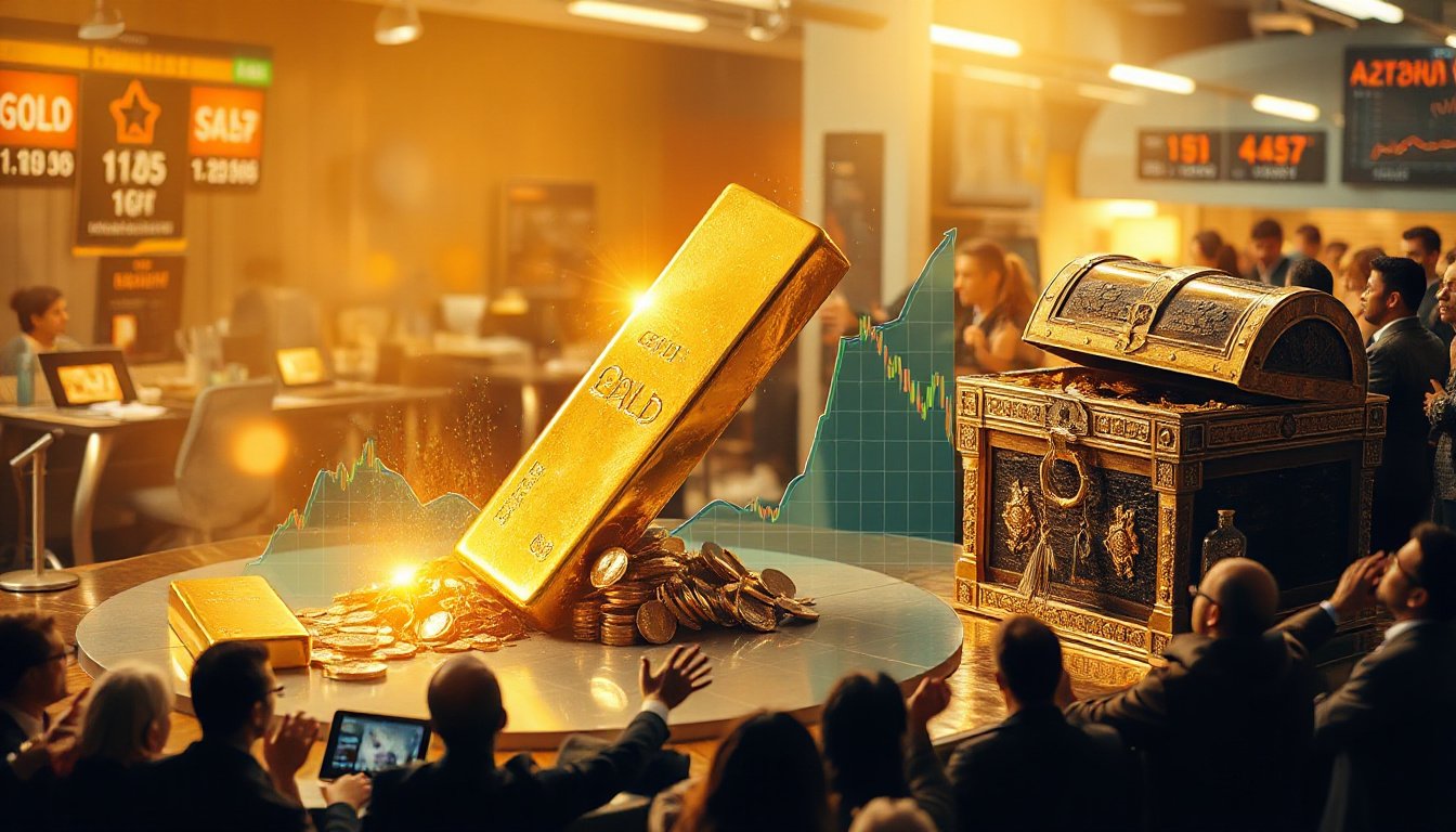 Gold Prices Plunge Below $5,000/oz Amid SPDR Sell-Off