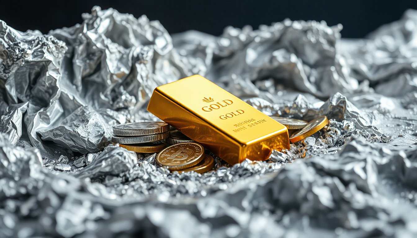 Gold Stabilizes as Silver Hits 40-Year Volatility Peak