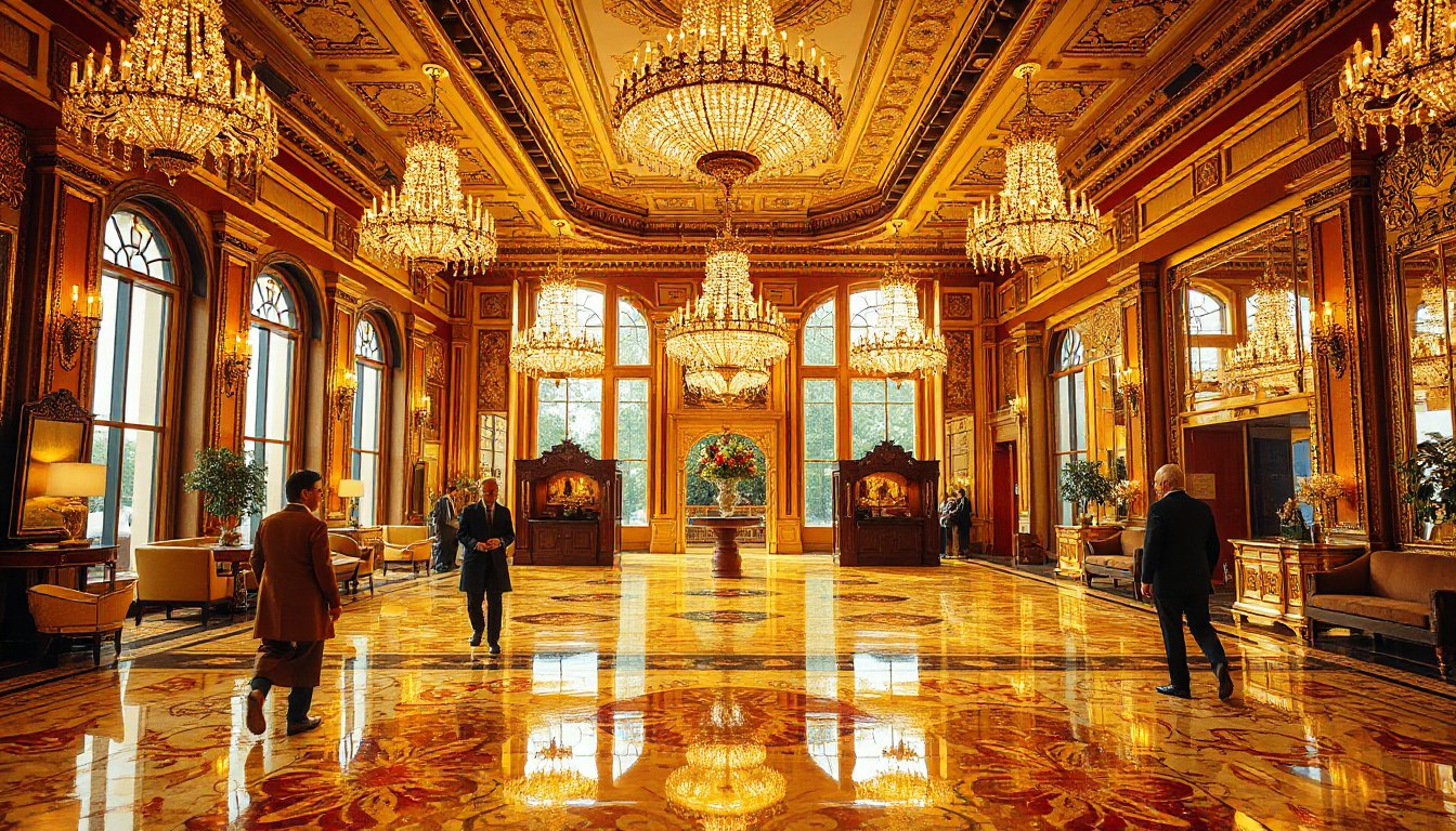 Macau Hotel Cashes In: Gold Lobby Floor Sold Amid Price Surge