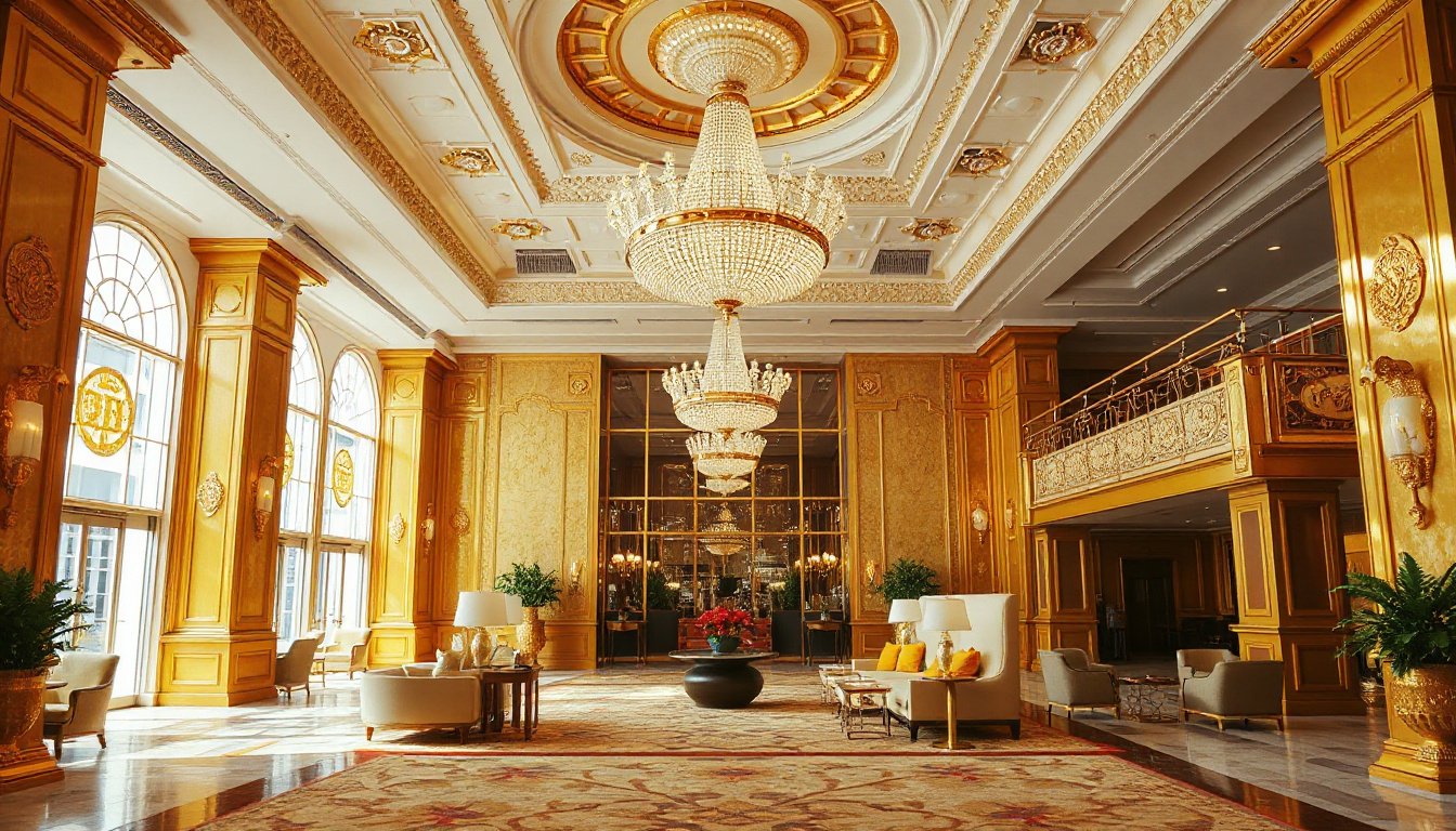 Macau's Grand Emperor Hotel Cashes In: Lobby Gold Sold!