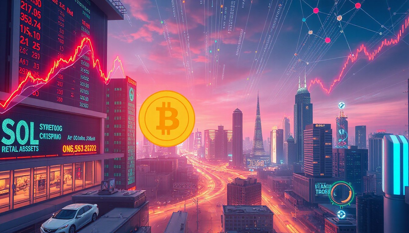 Solana's SOL Drops as Market Wavers; RWA Gains Momentum