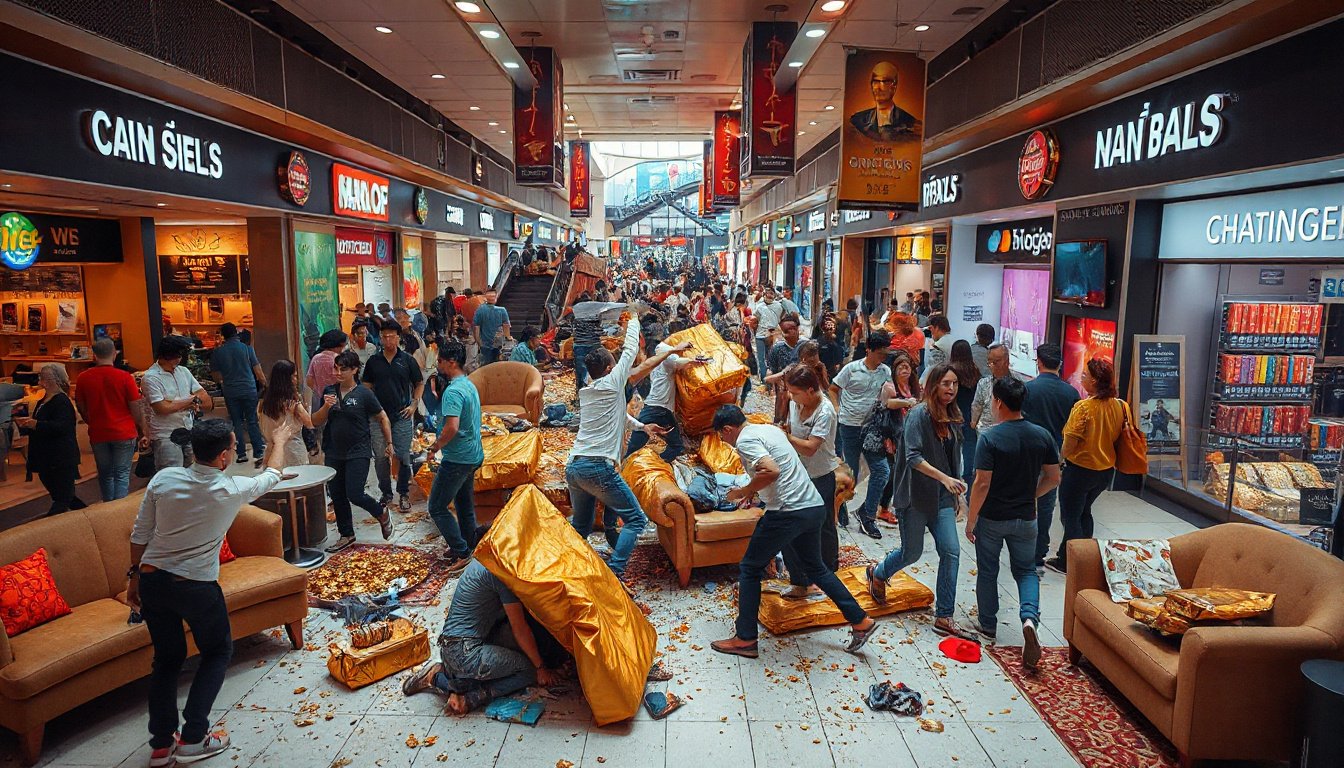 Violent Clash Breaks Out at Gold Coast Mall in Nha Trang