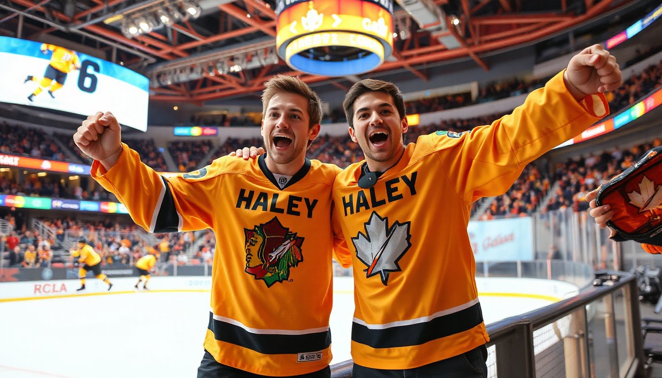 Winn Brothers' Wild Support for Olympic Hockey Star Haley