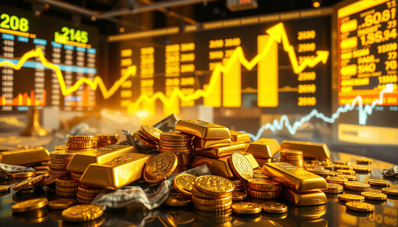 Gold Market Update: Prices Dip to $4,861 Amid Inflation Concerns, Up 59% Year-over-Year