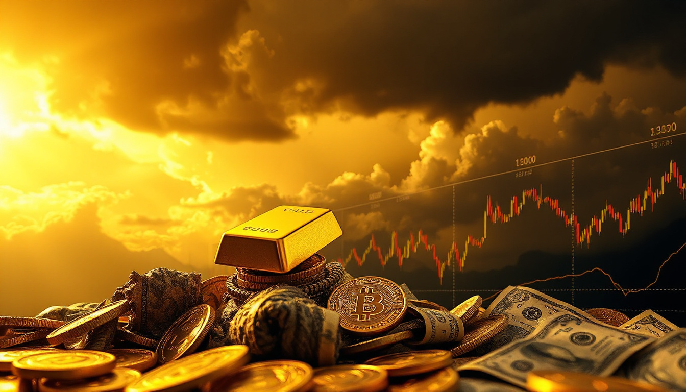 Gold Price Rises Amid Geopolitical Turmoil, Yet Faces Worst Monthly Decline Since 2008