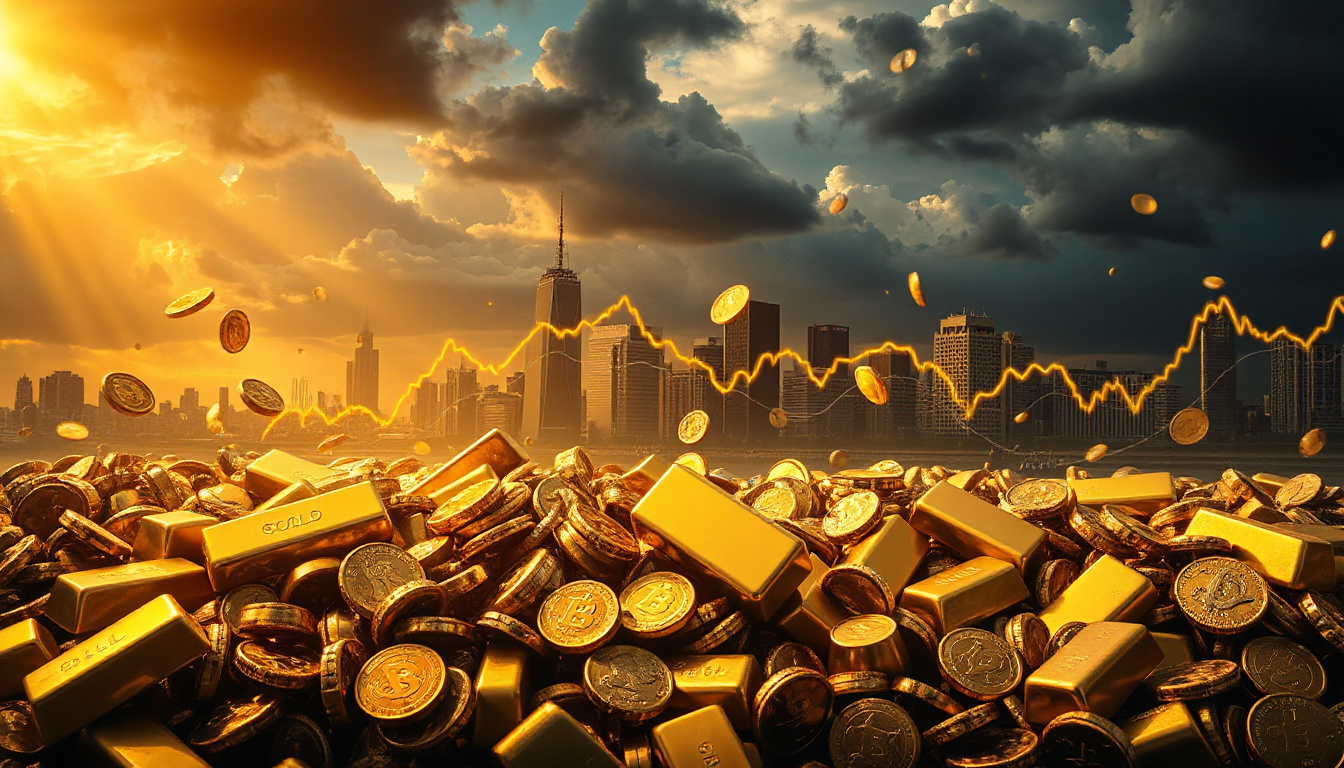 Gold Prices Plummet: Worst Weekly Drop Since 1983 Amid Geopolitical Turmoil and Rising Interest Rates