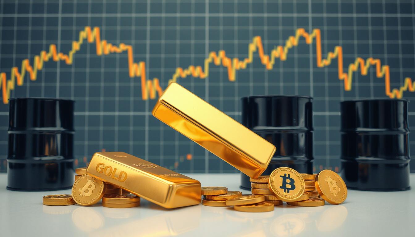 Gold Prices Slip Amid Rising Oil Prices: Weekly Drop Looms as Rate-Cut Expectations Dwindle