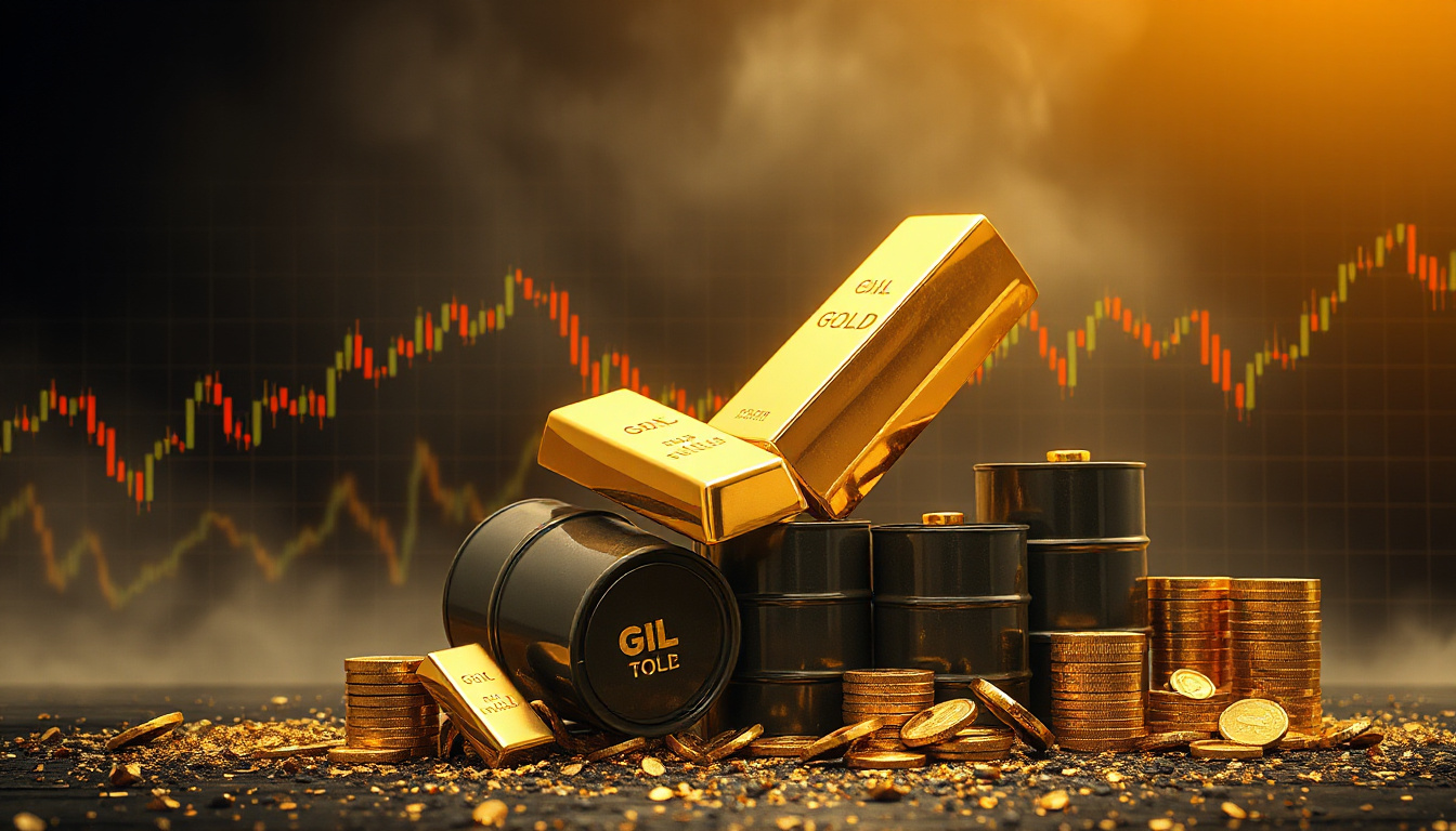 Gold Prices Surge 2% as Oil Declines Alleviate Inflation Fears Amid Geopolitical Tensions