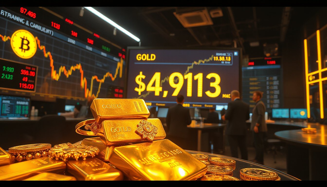 Gold Prices Surge to New Heights: $4,913 Per Ounce as of February 3, 2026 - What Investors Need to Know