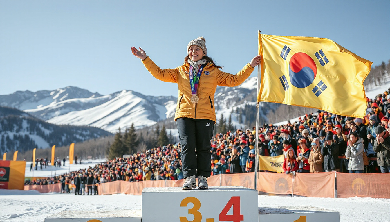 Historic Victory: Kim Yoon-ji Becomes First South Korean Woman to Win Gold at Winter Paralympics