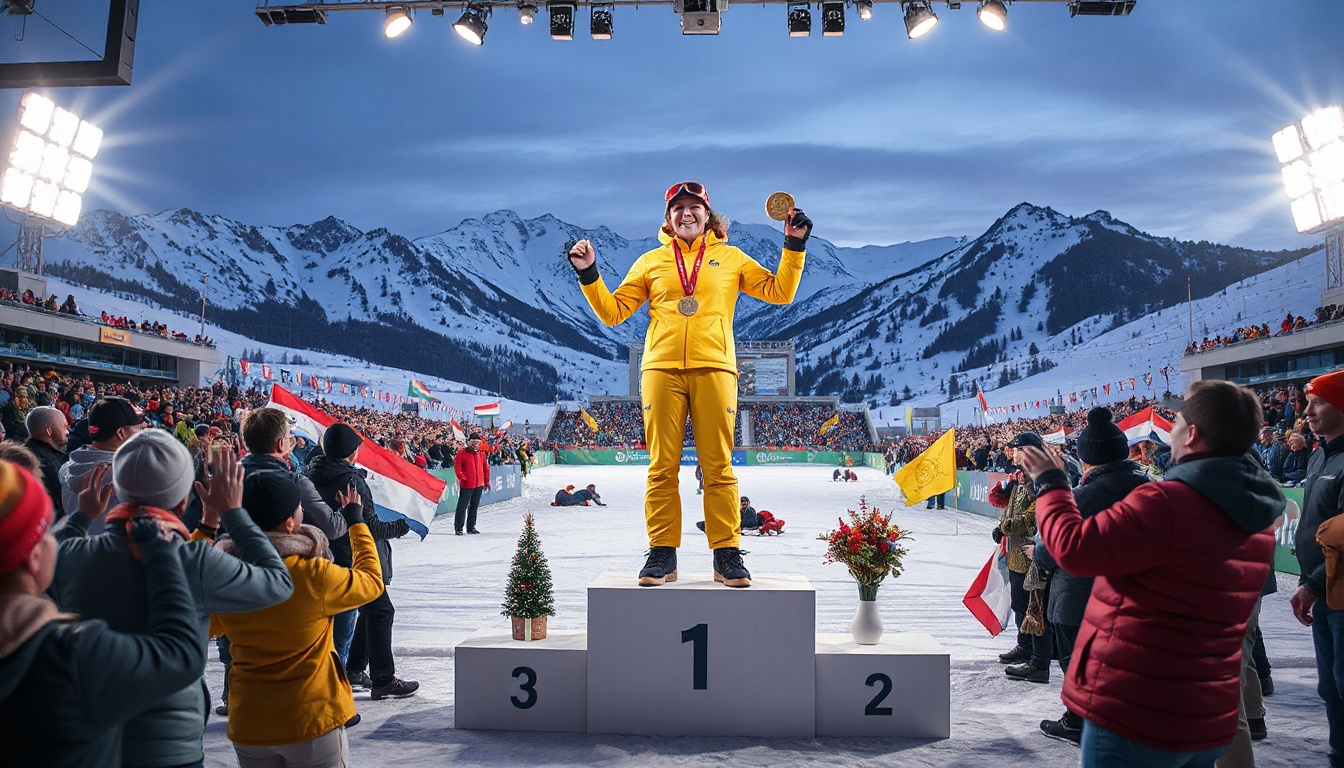 Korea Celebrates Historic First: Kim Yun-ji Wins First Women's Gold Medal at Winter Paralympics