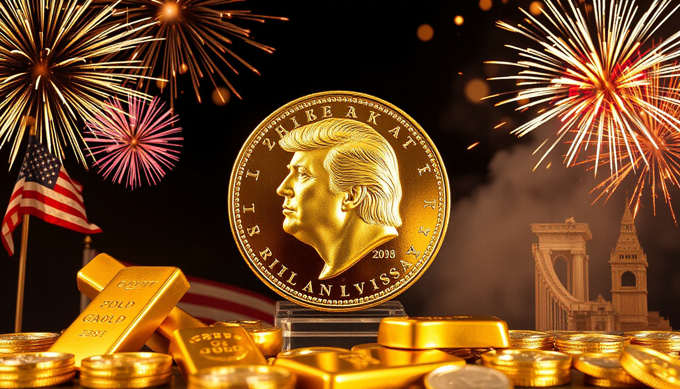 New 24-Karat Donald Trump Commemorative Gold Coin Approved by U.S. Mint for America's 250th Anniversary