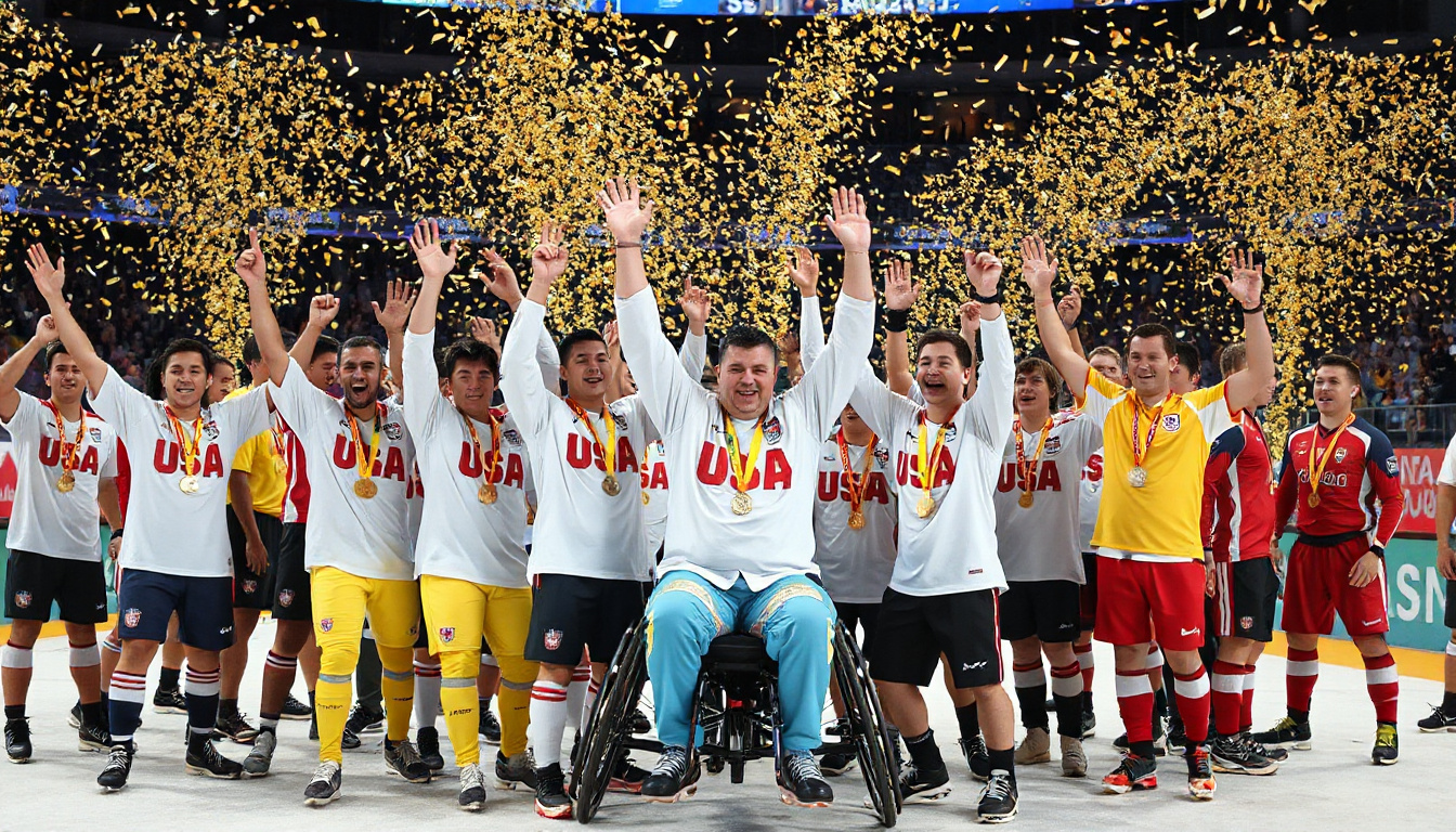 Team USA Clinches Fifth Consecutive Paralympic Gold with 6-2 Win Over Canada: Jack Wallace's Hat Trick Leads the Charge