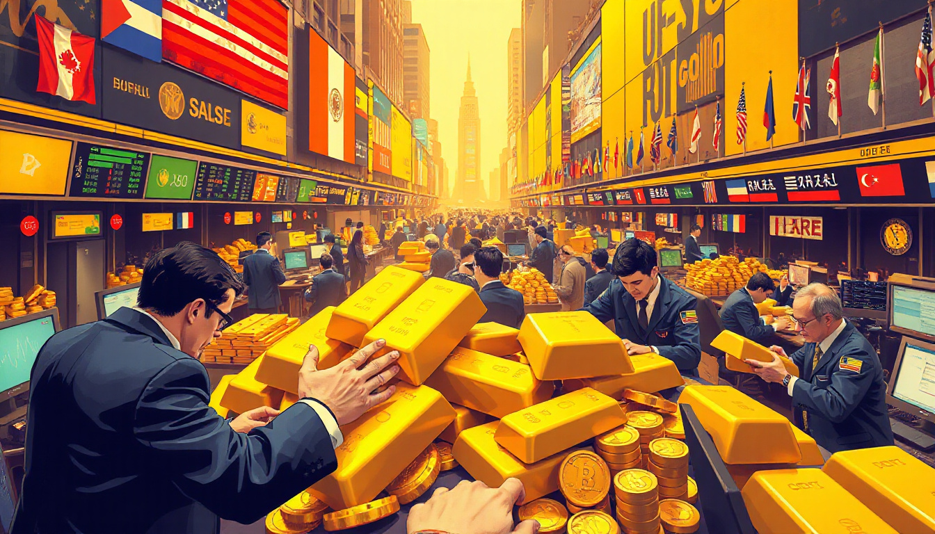 Turkey's Bold $8 Billion Gold Sell-Off: A 14-Day Surge to Global Largest Seller Raises Market Concerns