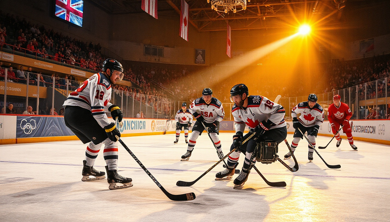 US-Canada Showdown: Paralympic Gold Medal Match Set to Ignite Legendary Hockey Rivalry
