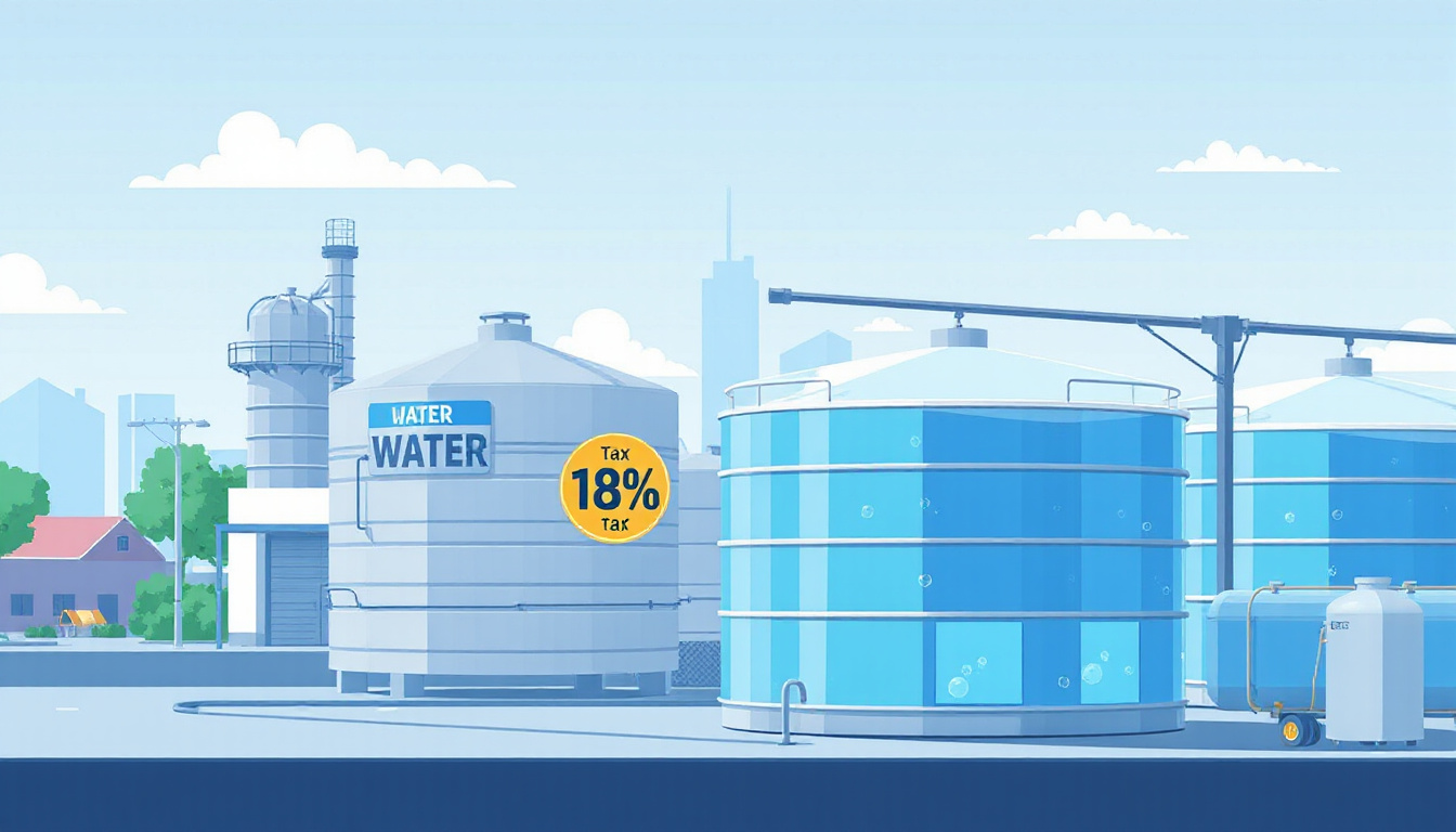 AAR Ruling: Unprocessed Water Supply GST Set at 18%