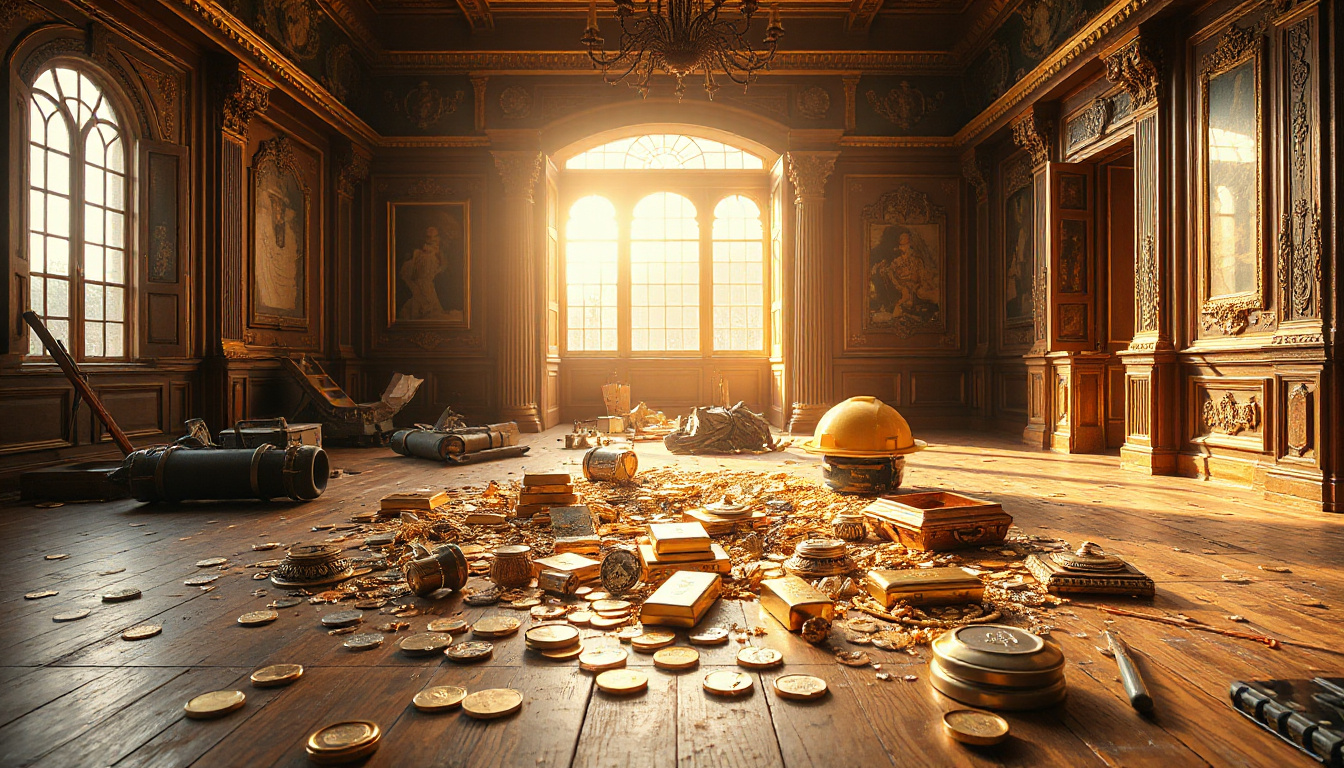 Austrian Contractor Strikes Gold: $2.4 Million Treasure Discovered During Renovation