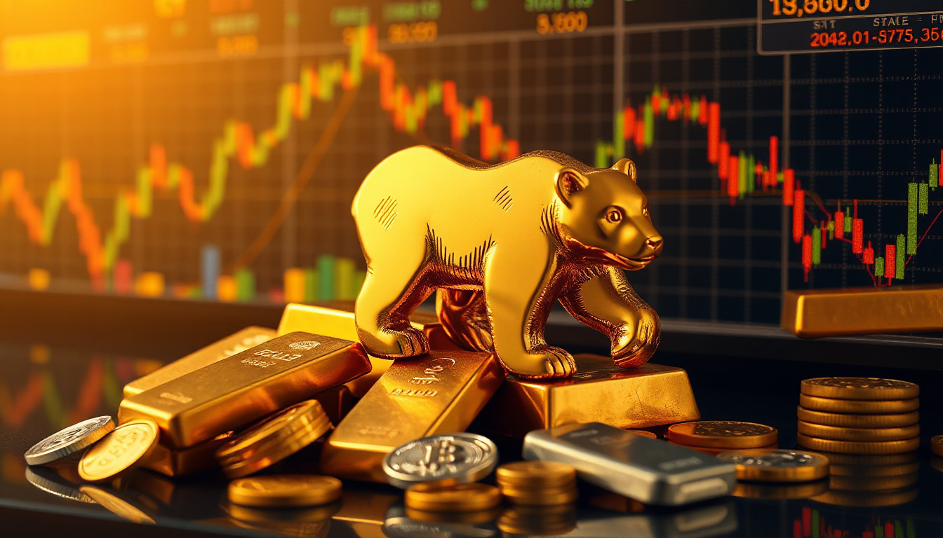 Bearish Trends Predicted for Gold and Silver: Market Bull Run Faces Extended Pause, Warns Heraeus