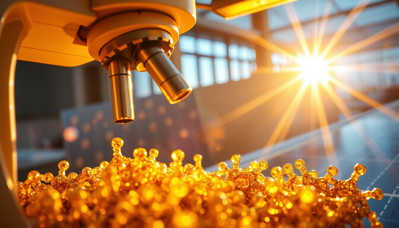 Breakthrough in Solar Energy: Gold Nanoparticles Enhance Absorption, Tapping Unused Sunlight Spectrum!