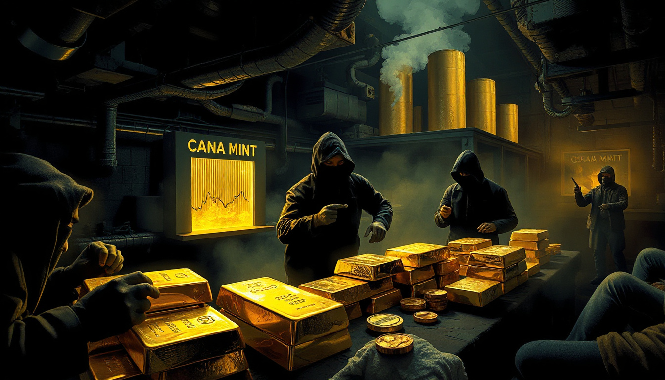Exposing the Shadows: U.S. and Canadian Mints Inadvertently Buying Gold from Colombian Drug Cartels Amid Soaring Prices