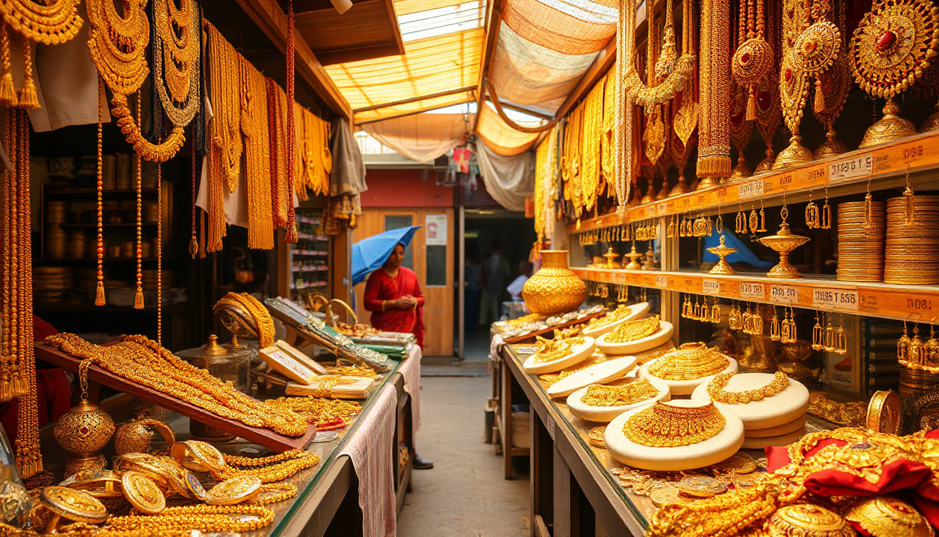 Gold and Silver Prices Dwindle in India as Strengthening Dollar Influences Global Markets