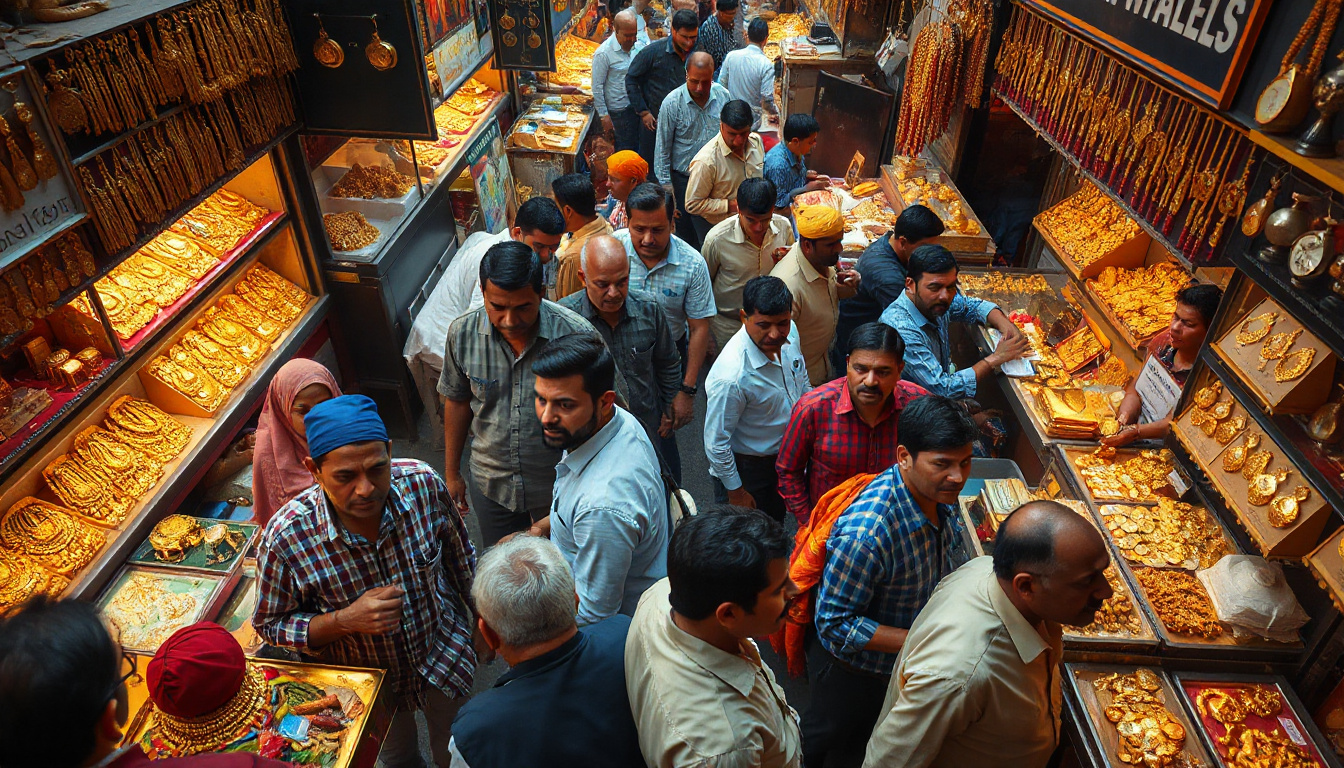 Gold and Silver Prices Plummet: Gold Drops ₹1,600 and Silver Falls ₹5,700 in Delhi Amid Market Caution