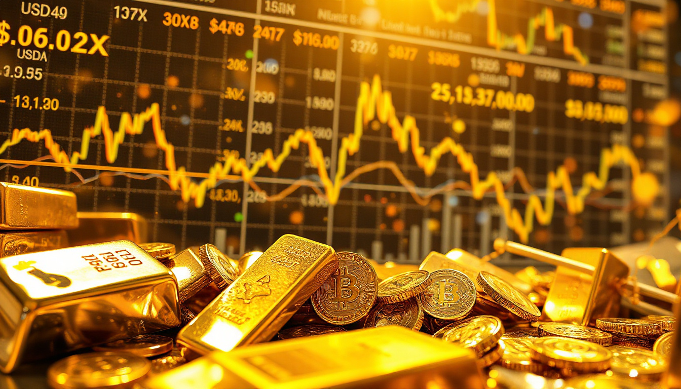 Gold and Silver Prices Tumble as USDX and Bond Yields Rise: Current Market Analysis