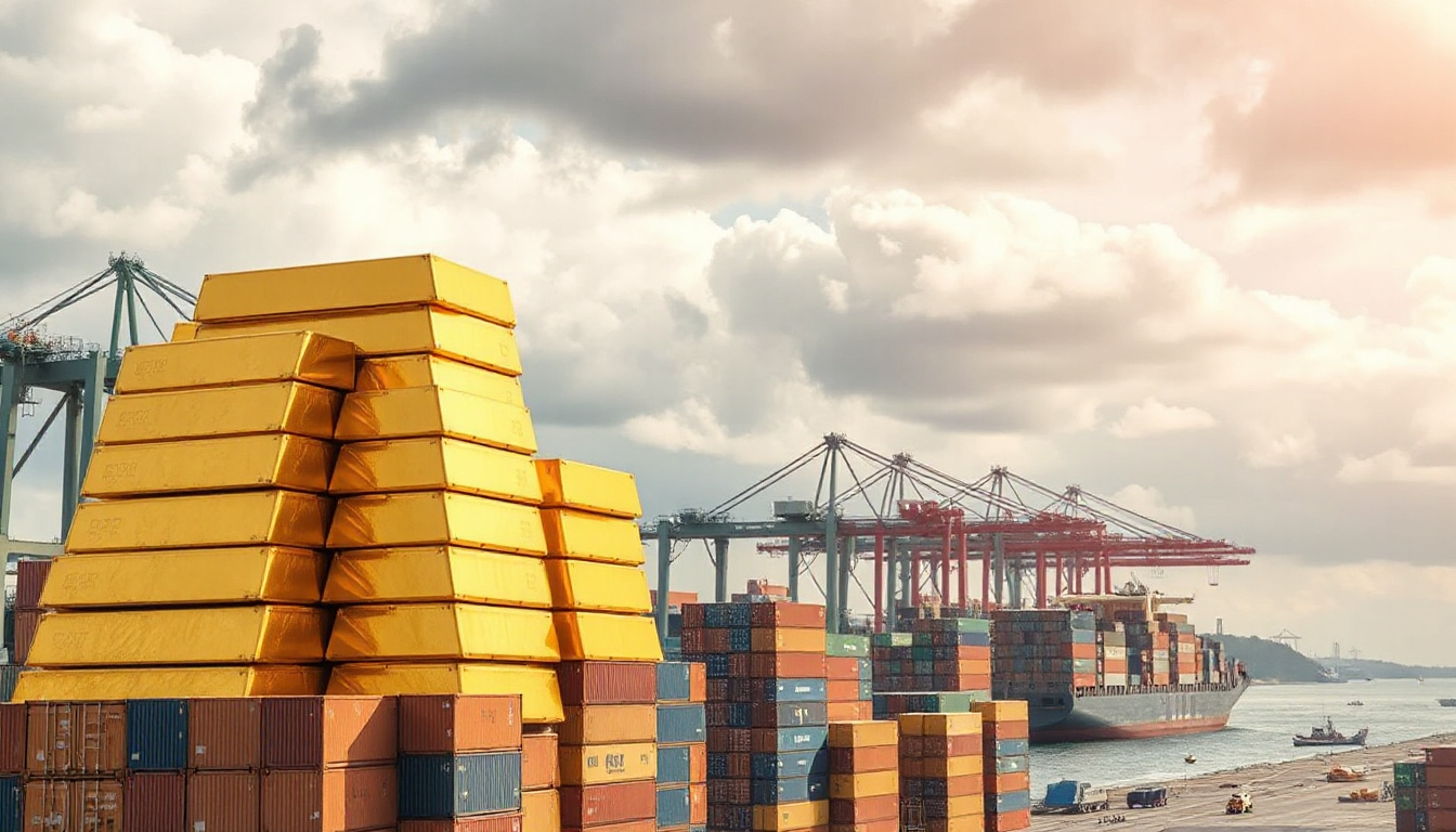 Gold Hits Historic Highs: U.S. Exports Soar to Record $17.88 Billion Amid Global Uncertainty