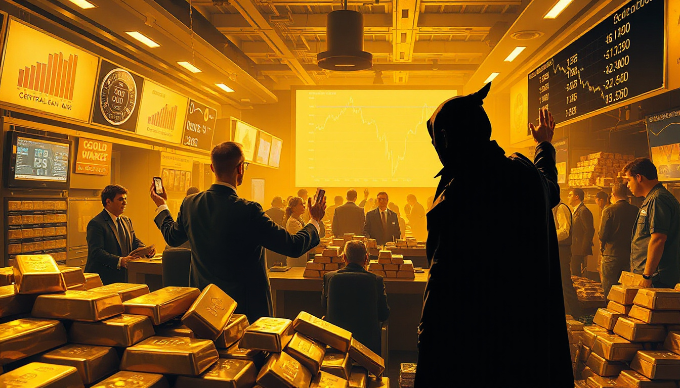 Gold Market Update: Central Banks' Buying Spree Opposes Declining ETF Investments