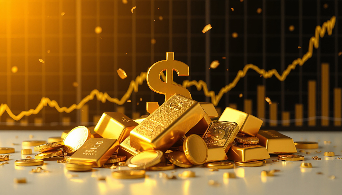 Gold Plummets Amidst Stronger Dollar and Rising Interest Rate Fears: Latest Market Developments