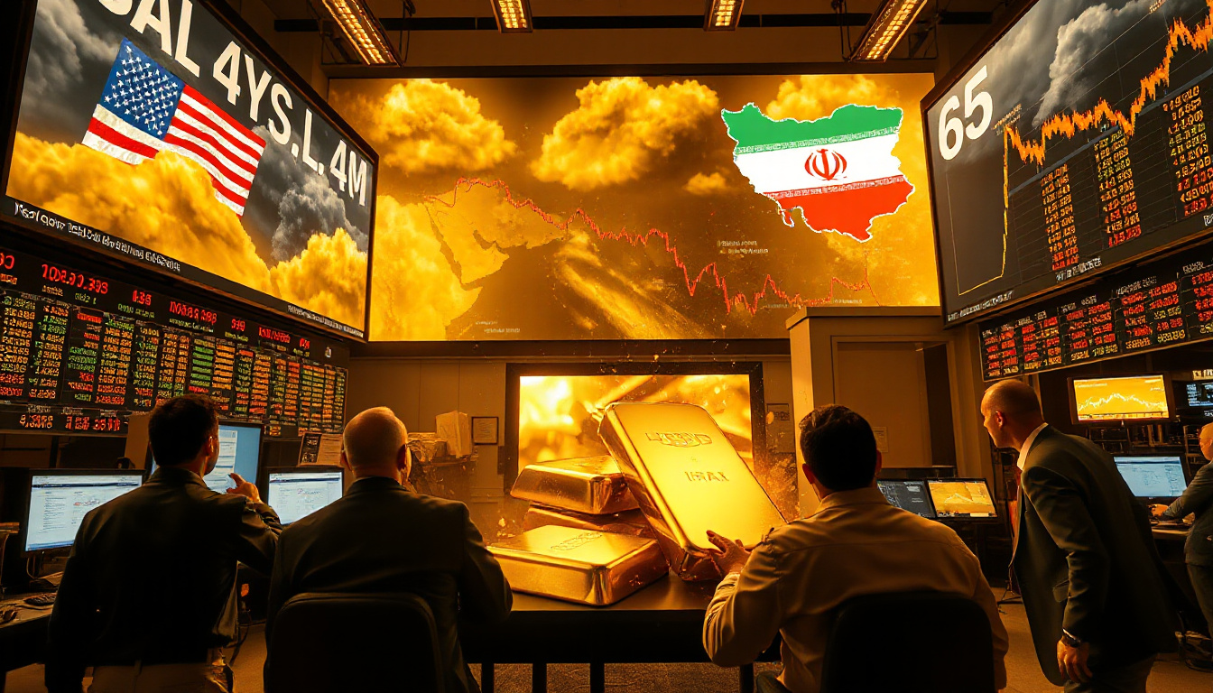 Gold Prices Plummet Amid Inflation Fears and Rising US-Iran Tensions: Market Insights