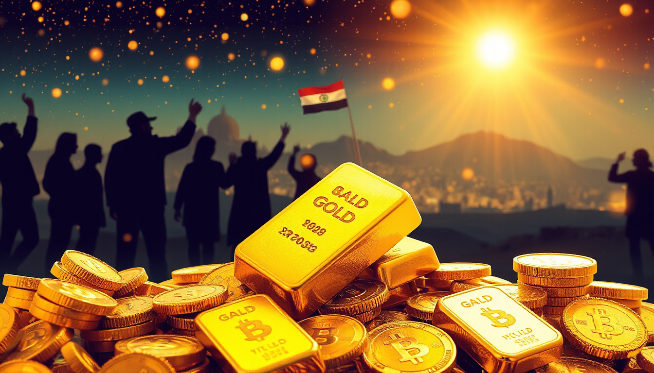 Gold Prices Surge Amid Rate-Cut Speculations and Optimism for Ending Middle East Conflict