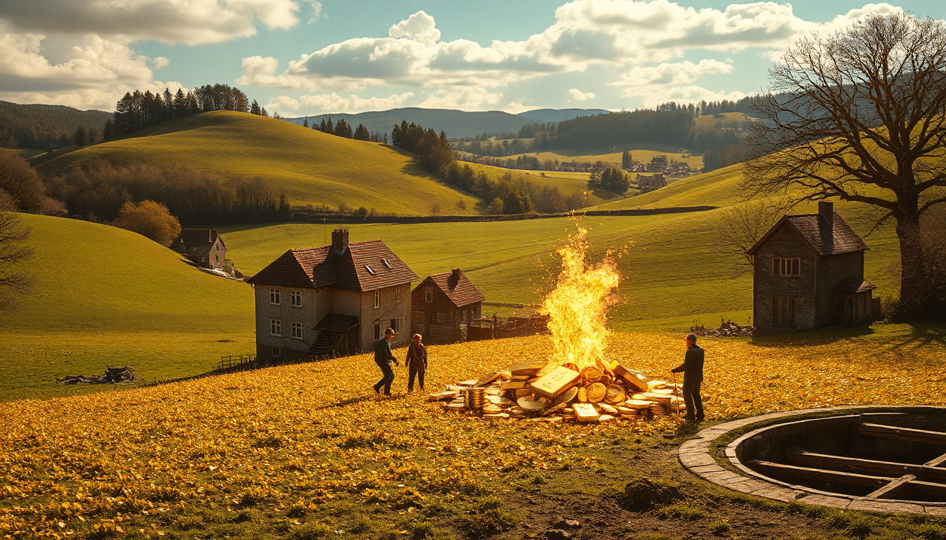 Goldentdeckung in Sachsen: Gemeinde Bannewitz erhält 40.000 Euro durch unerwarteten Fund