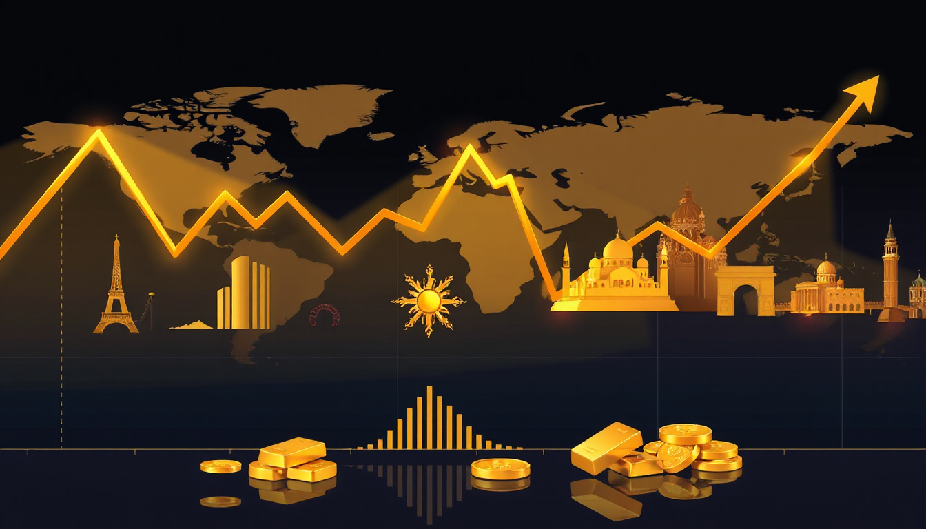 India Gold Prices Drop as Global Tensions Drive Market Volatility