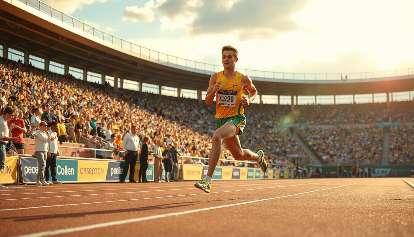 Kenny Guy Dominates 3,000-Meter Race at LSU Alumni Gold, Leading Memphis Track Team to Stellar Performance