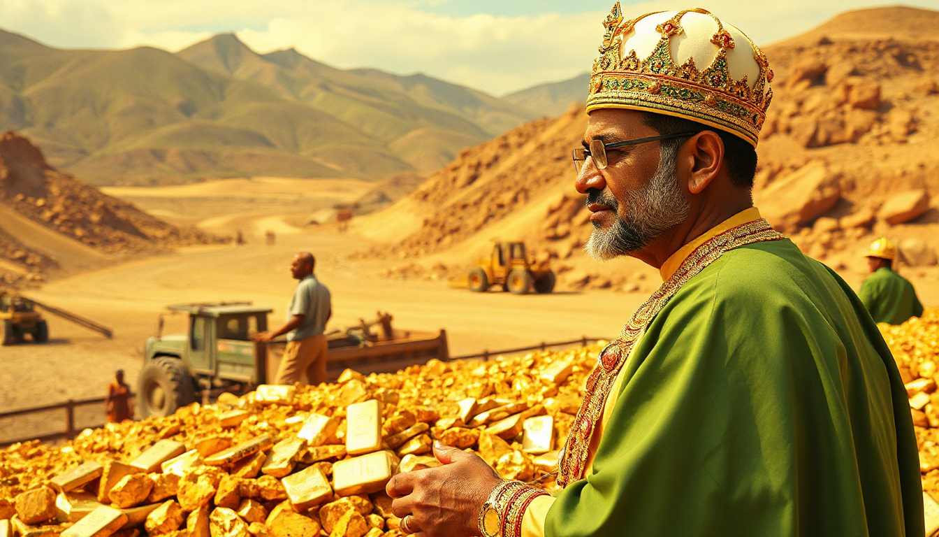 King Mohammed VI Leads $750 Million Investment to Boost Gold Production by 134% Across Africa Amid Market Surge