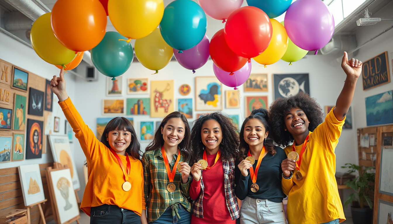 Lawrence High Students Shine: Four Teens Capture Gold Medals at National Scholastic Art Awards