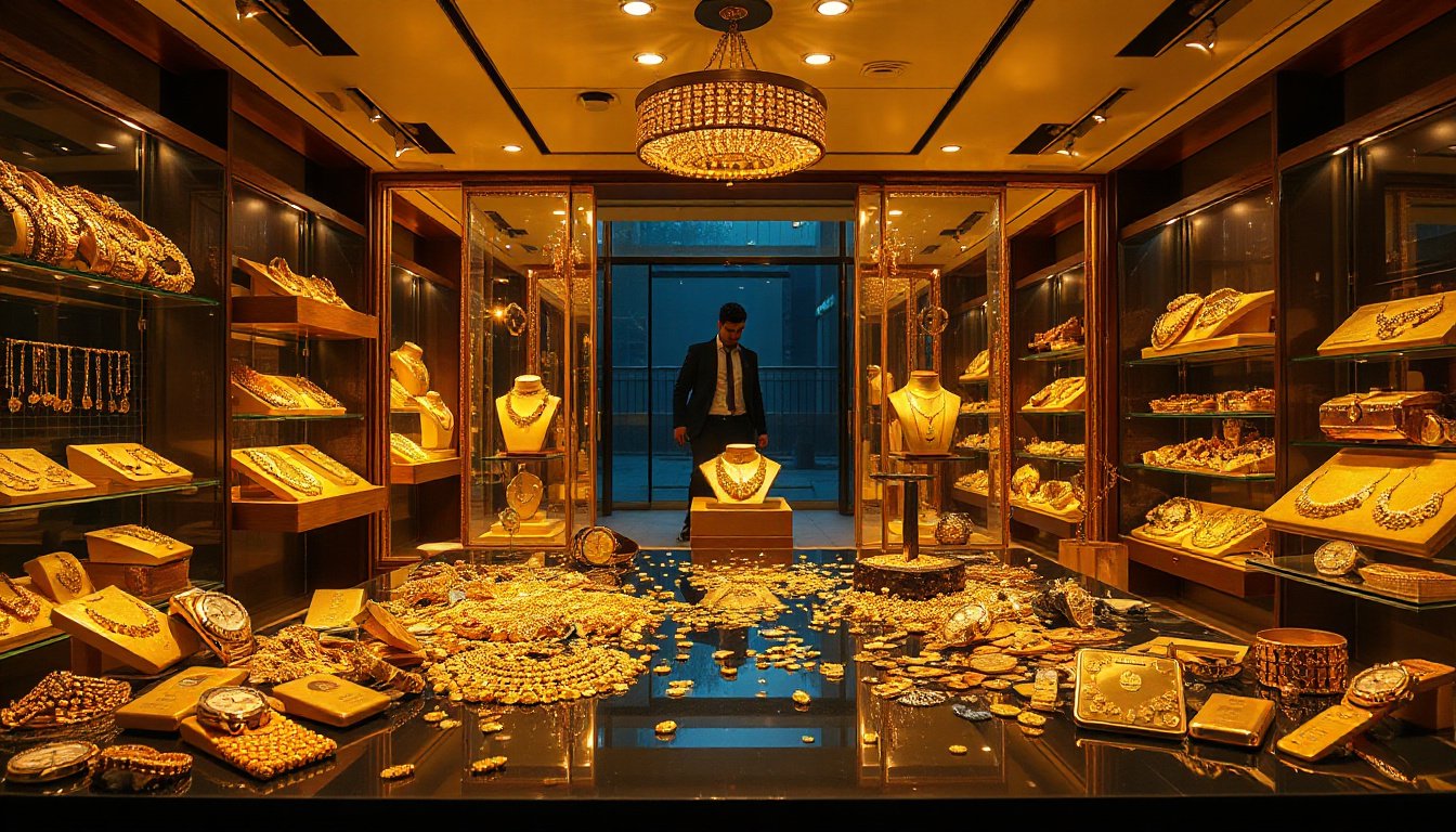 Mangaluru Gold Heist: Thieves Steal Luxury Jewelry and Watches Worth Rs 10 Lakh Mangaluru Gold Heist: Thieves Steal Luxury Jewelry and Watches Worth Rs 10 Lakh