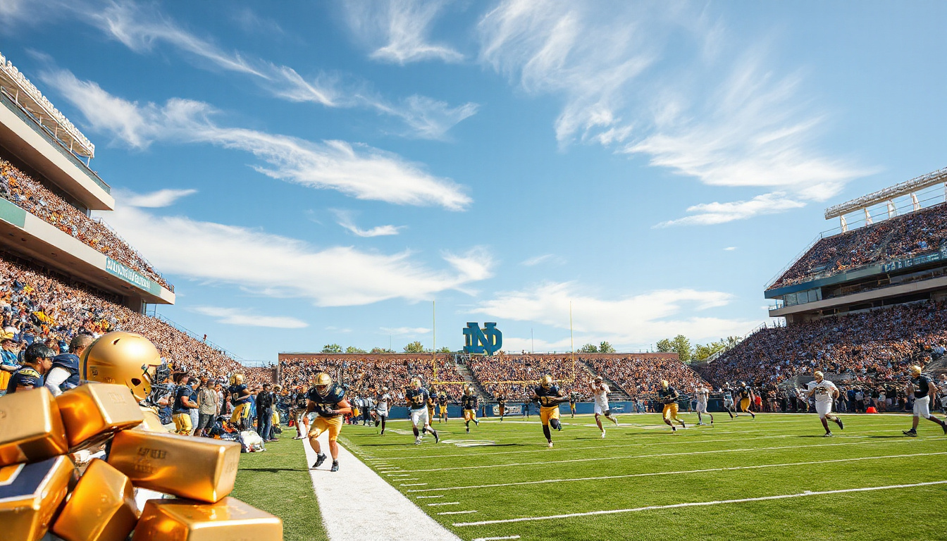 Notre Dame's 95th Annual Blue-Gold Game: Offense vs. Defense Showdown Promises Exciting Spring Action!