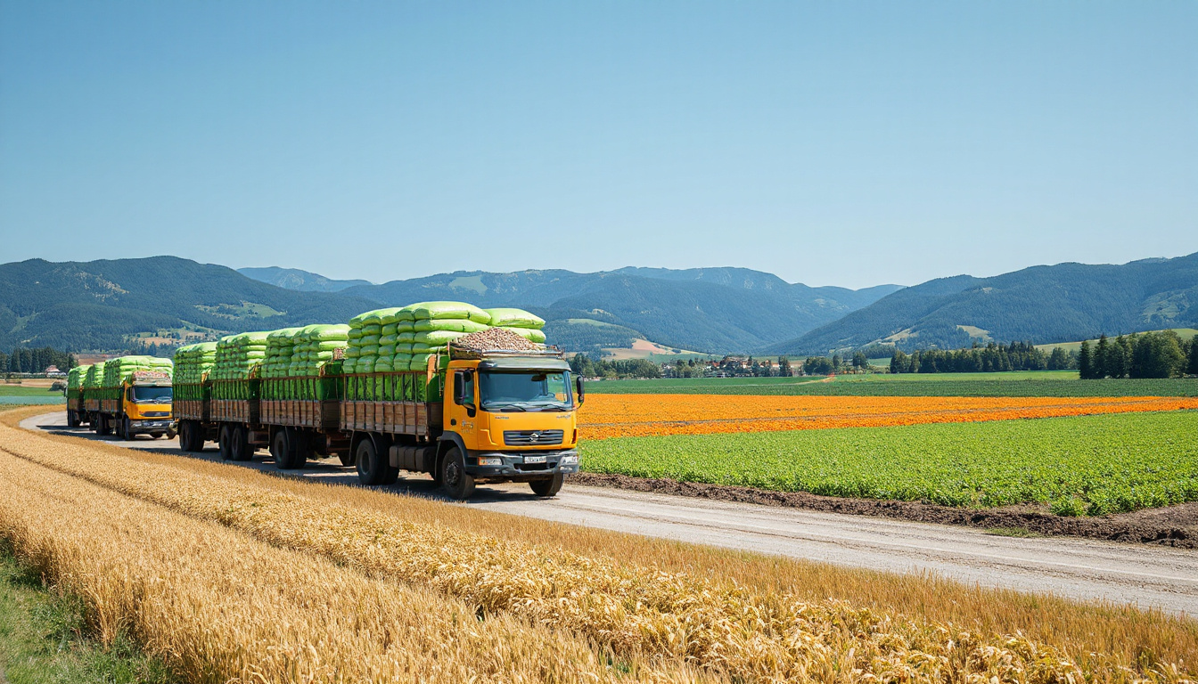 RWA Lannach: Weekly 84 Truckloads of Seed for Austria's Fields