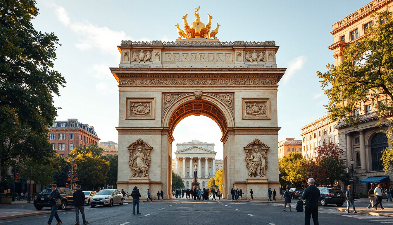 Trump's Gold-Accented 'Arc de Trump': A Controversial Monument Moves Forward in Washington D.C.