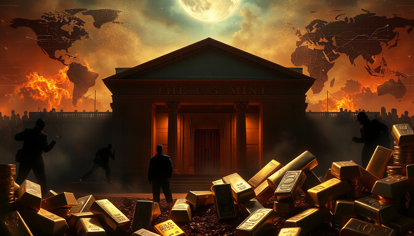 Uncovering a Hidden Crisis: U.S. Mint's Gold Supply Traced to Drug Cartels Amid Global Instability