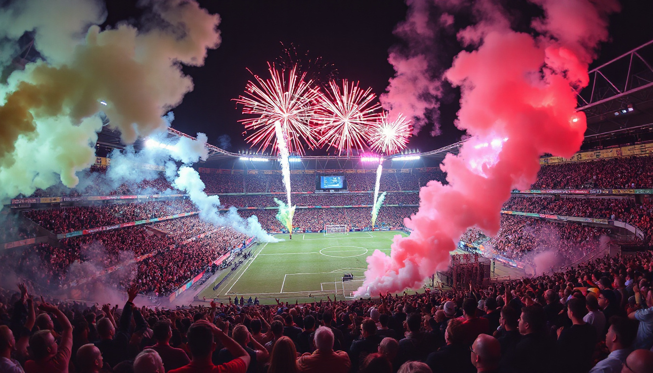 Wersestadion Chaos: Böllerwürfe führen zu Spielabbruch